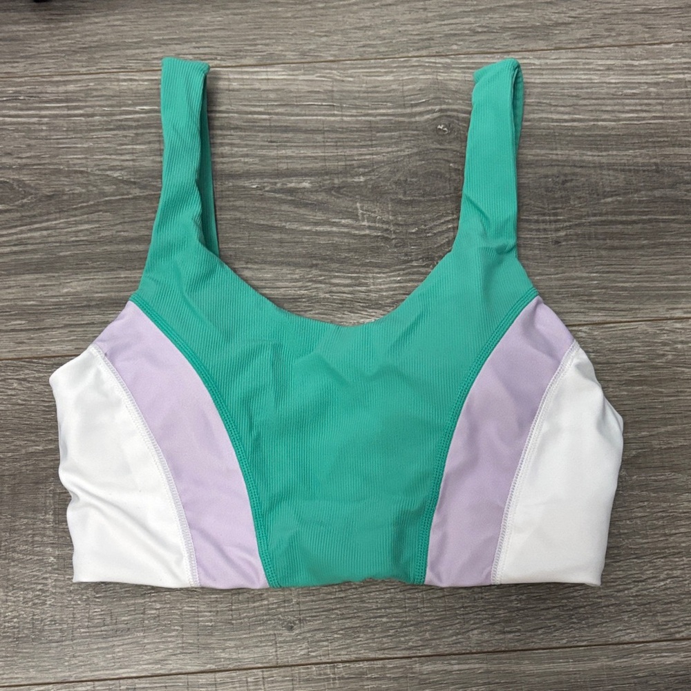 Colorblock Sports Bra